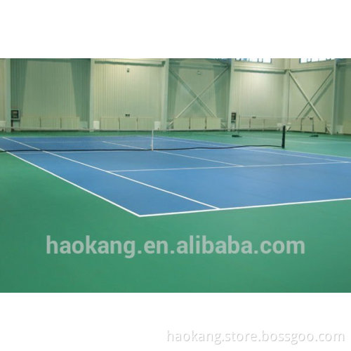 2016 High-performance indoor tennis court flooring